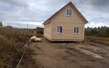 Завершено строительство дома из сухого бруса 140х140 мм., по проекту Д-67 - 4