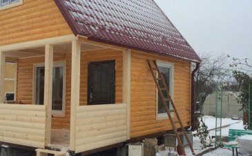 Завершено строительство каркасного дома 5х6 метров по проекту Заказчика - 2